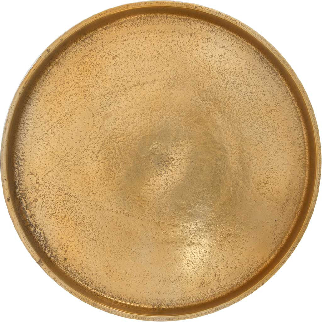 Cuomo Accent Table Set Antique Gold