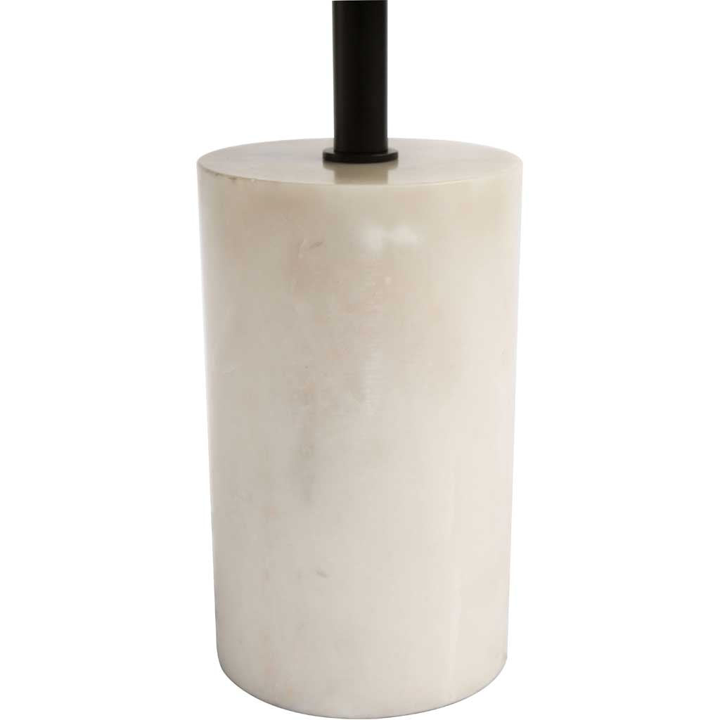 Dovetail Accent Table Black & White