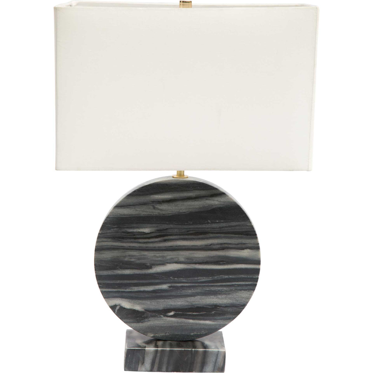 Simeon Table Lamp White/Black