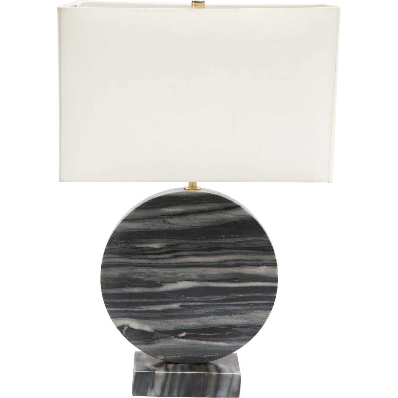 Simeon Table Lamp White/Black
