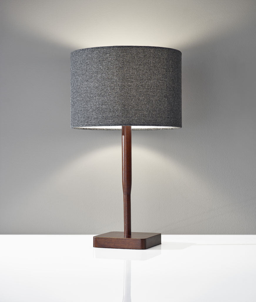 Elden Table Lamp Walnut