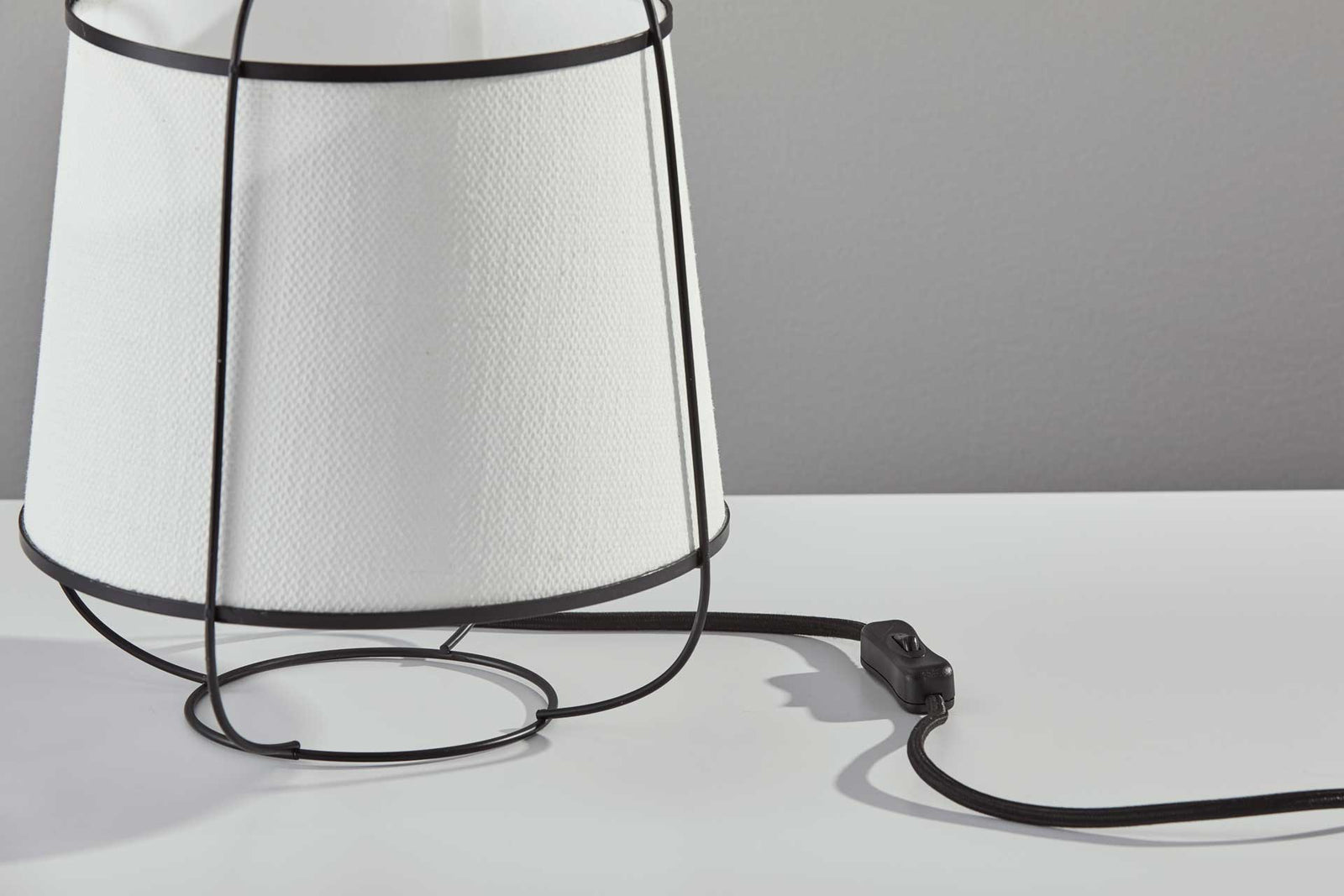 Dax Table Lantern Brushed Steel