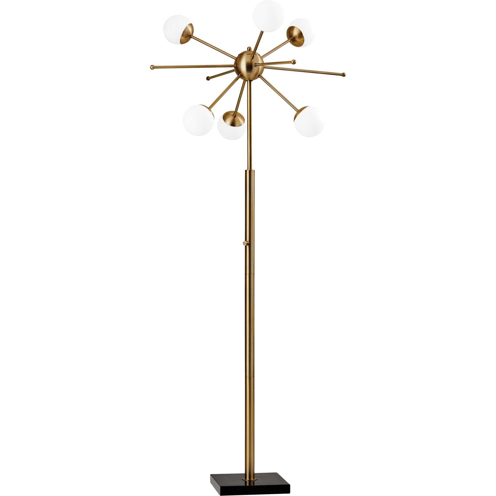 Dole LED Floor Lamp Brass