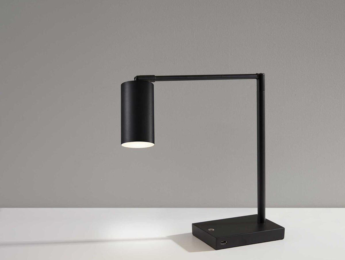 Colmar LED Desk Lamp Black