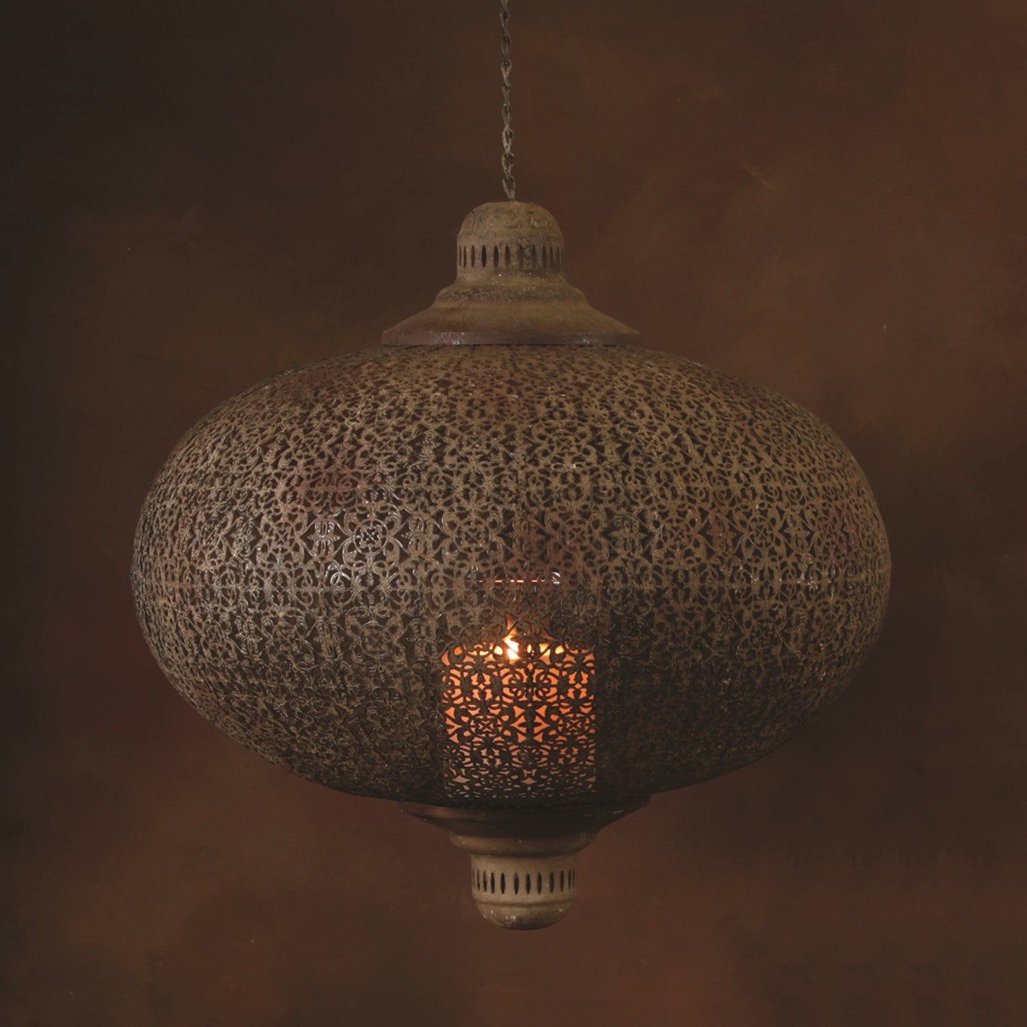 Tangier Iron Lantern