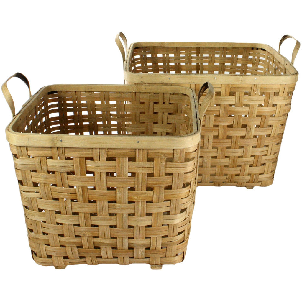 Yunnan Bamboo Basket Natural