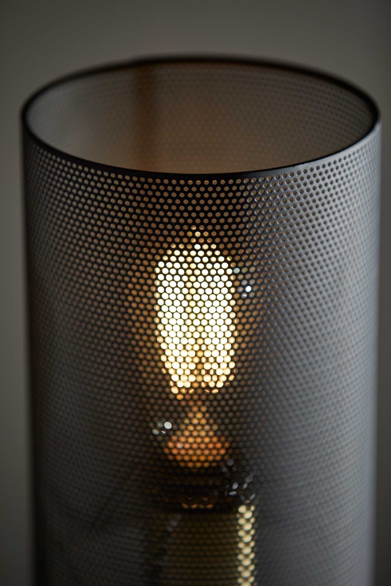 Niort Table Lamp Black/Antique Brass