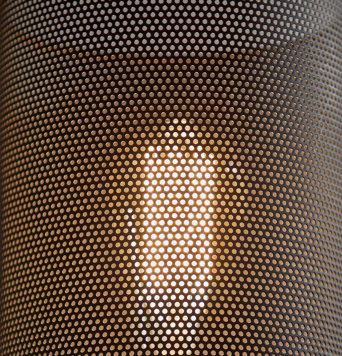 Niort Tall Table Lamp Black/Antique Brass