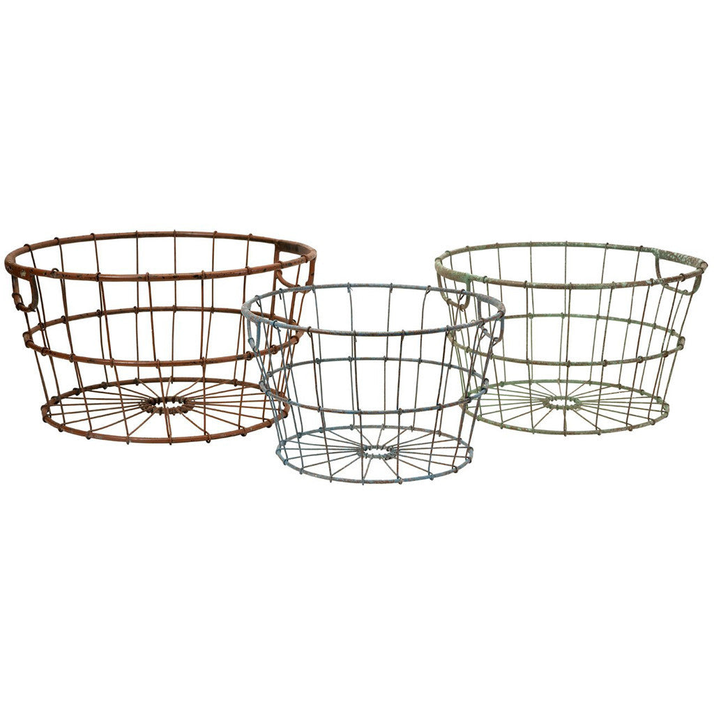 Keokuk Metal Basket