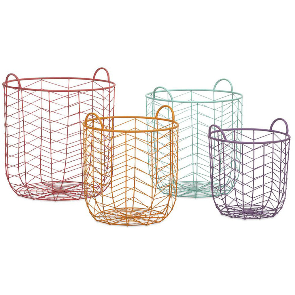 Merced Metal Baskets (Set of 4)