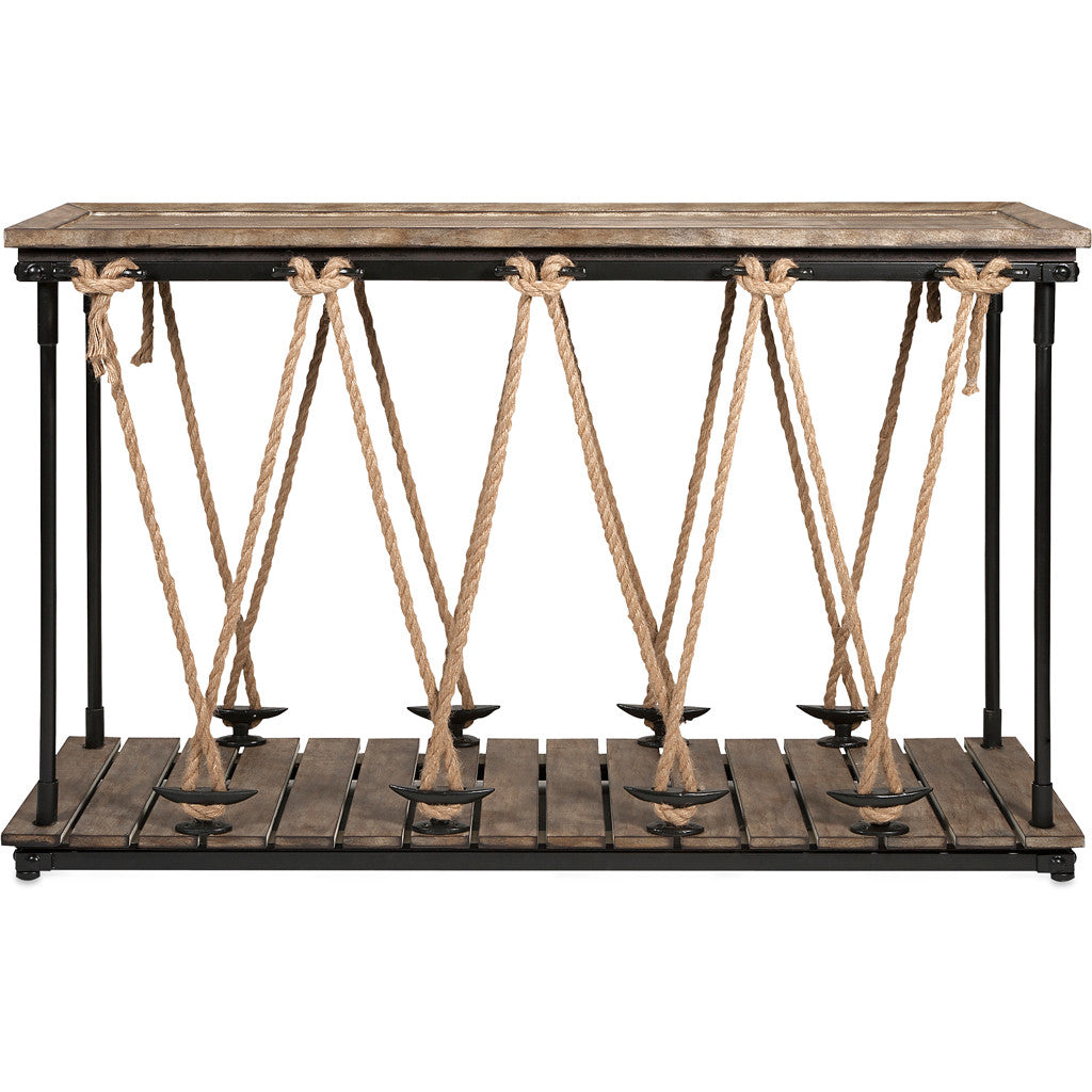 Abrahams Rope Console Table