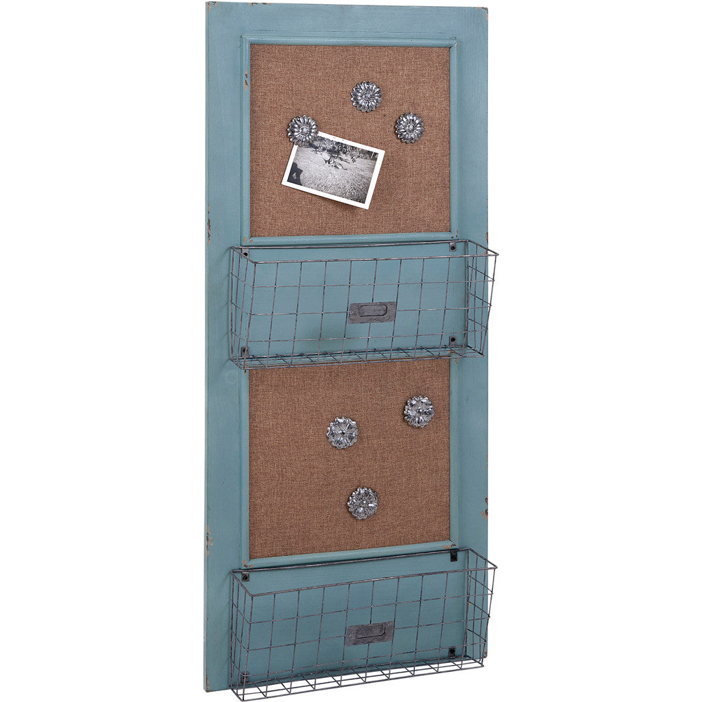 Eales Elaine Wood Wall Memo Station