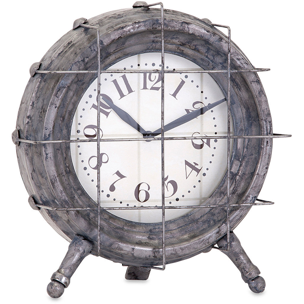 Eales Elaine Metal Table Clock