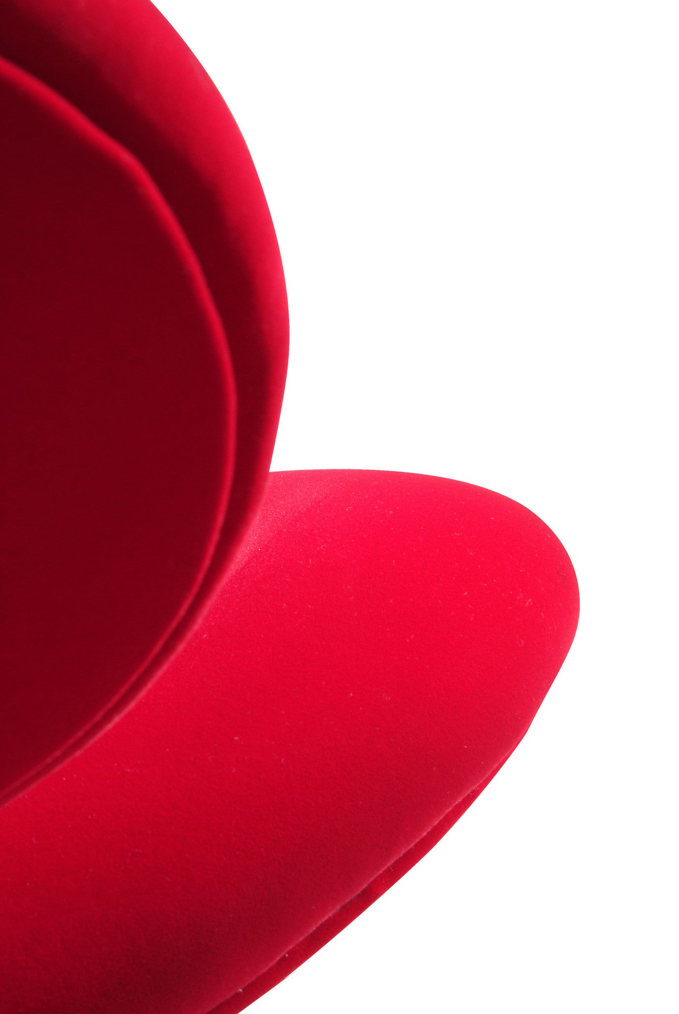 Pomfret Lounge & Ottoman Red