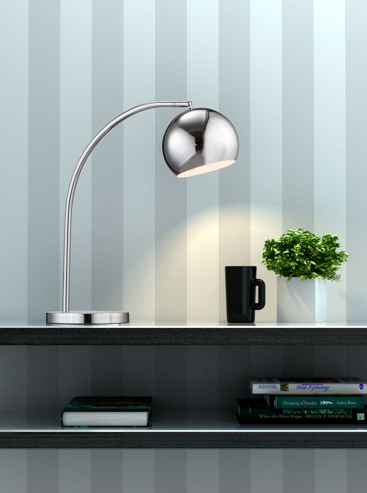 Scio Table Lamp Chrome