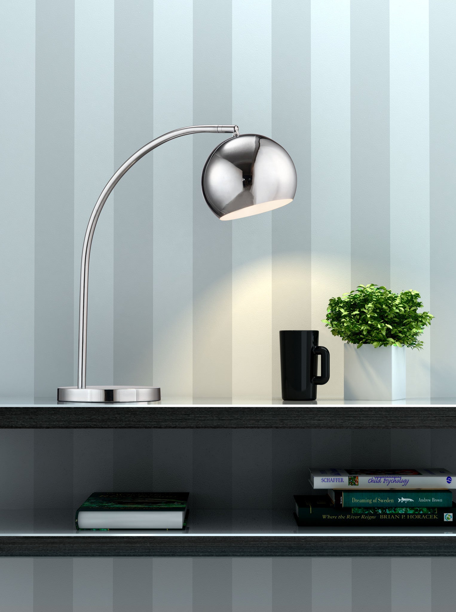 Scio Table Lamp Chrome
