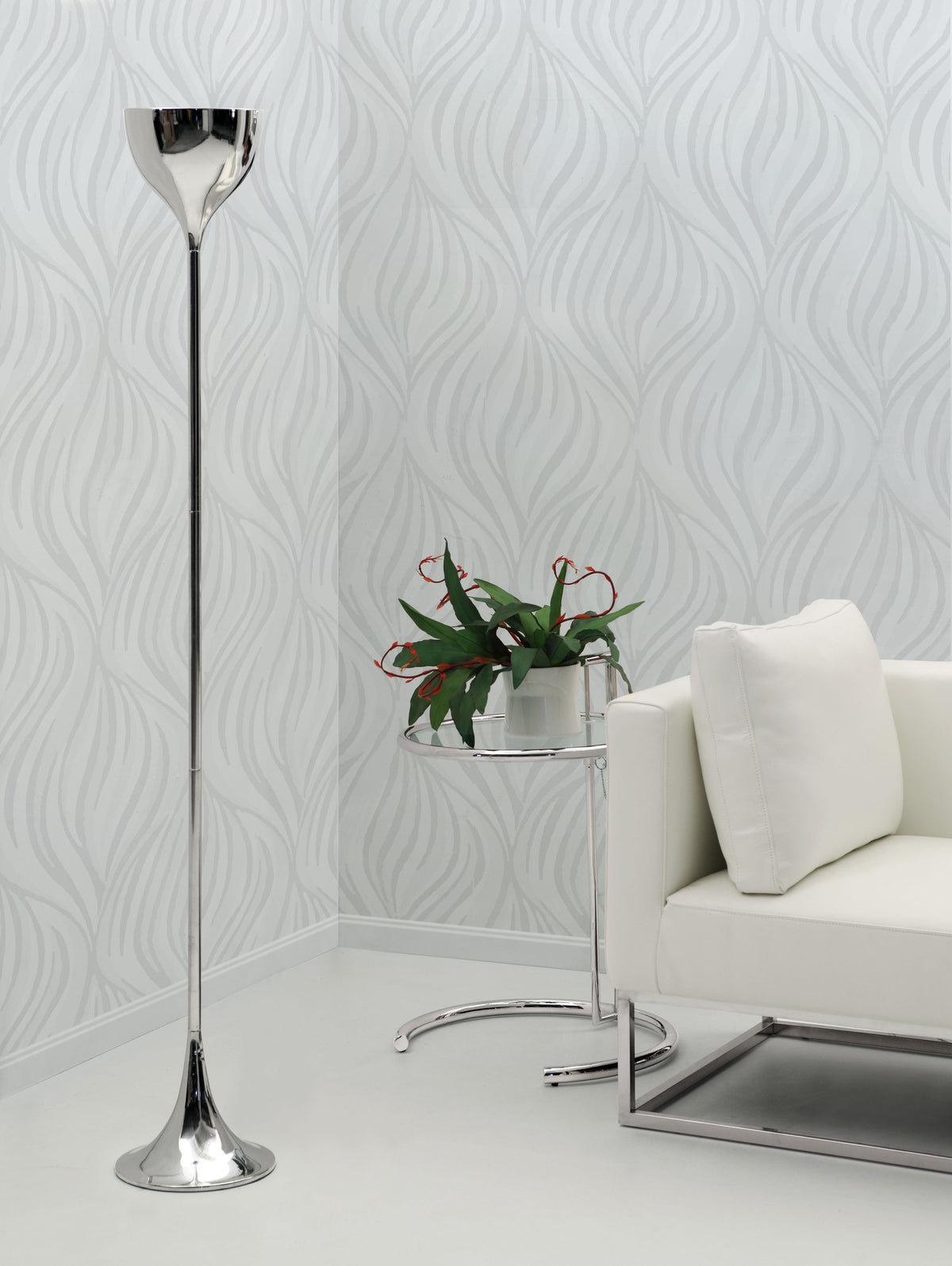 Northville Floor Lamp Chrome