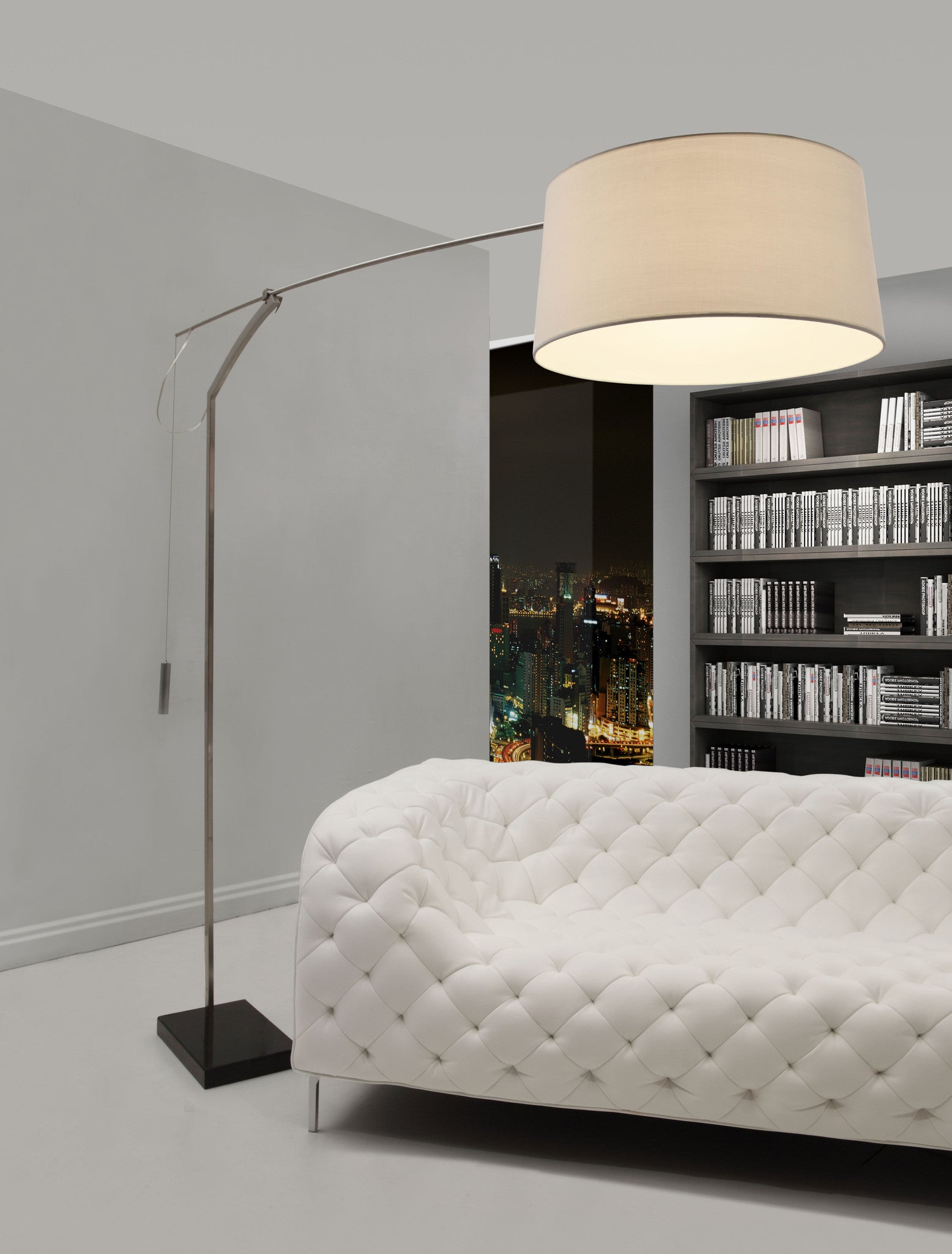 Bay City Floor Lamp Beige