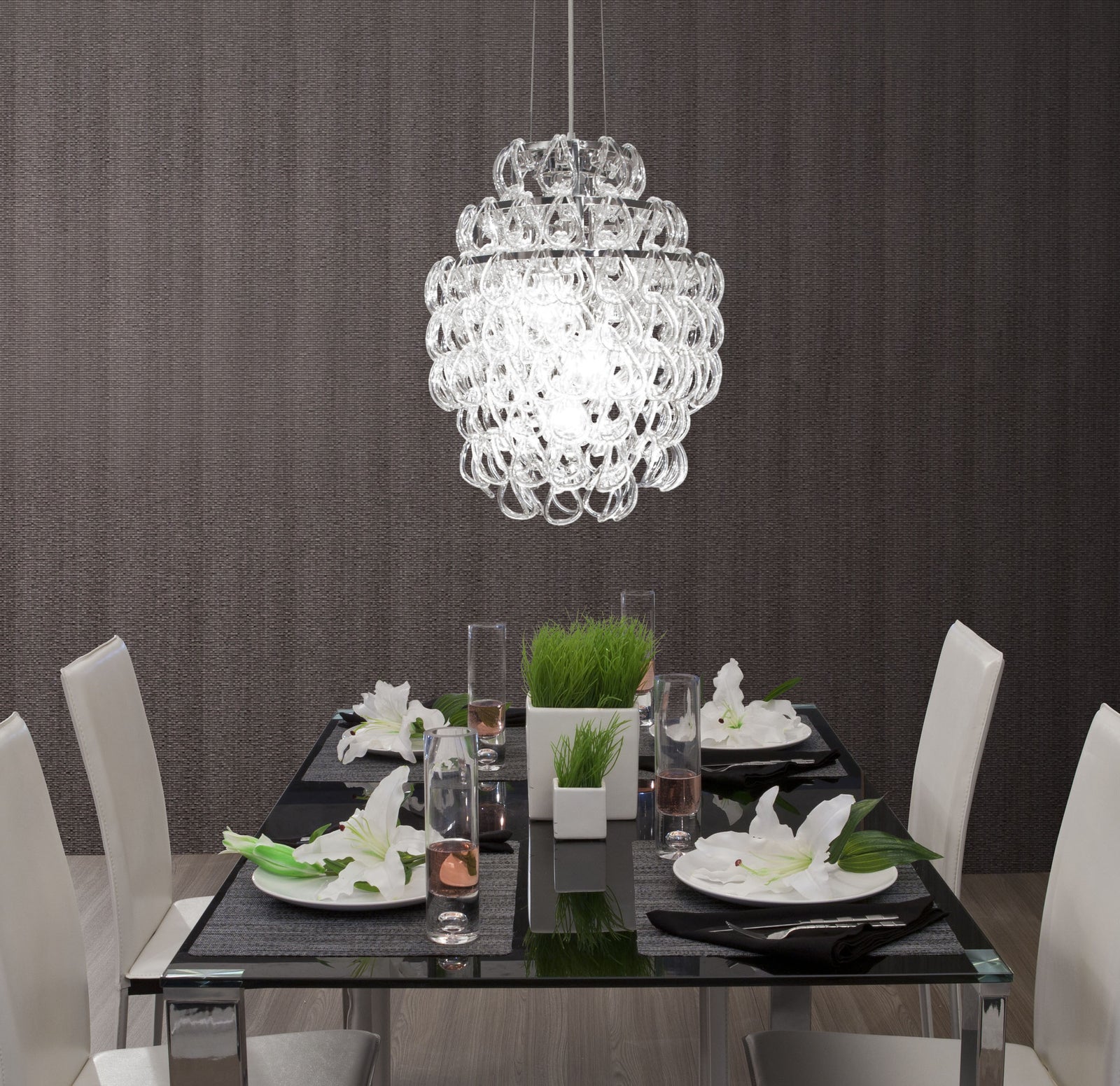 Castricum Ceiling Lamp Clear