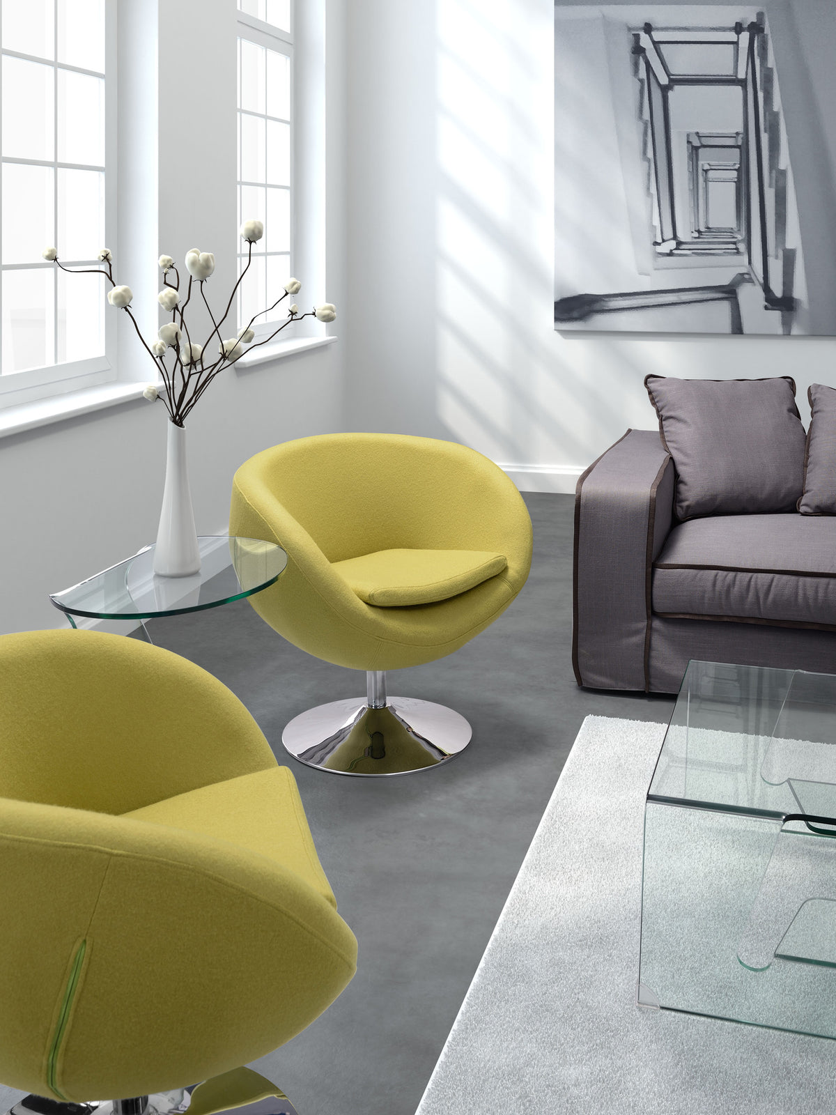 Lisbon Arm Chair Pistachio Green