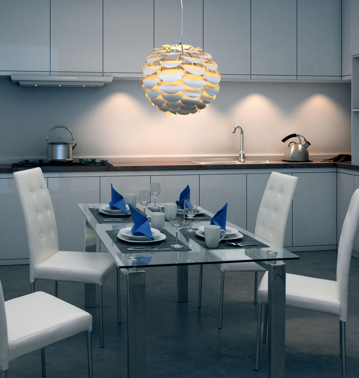 Texel Ceiling Lamp Aluminum