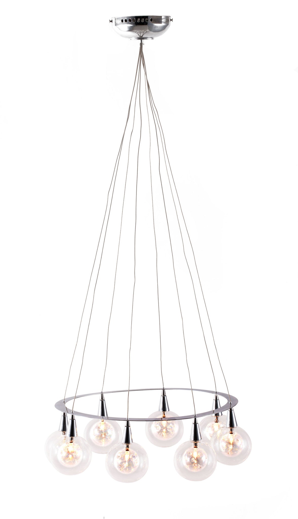 Halo Ceiling Lamp Chrome