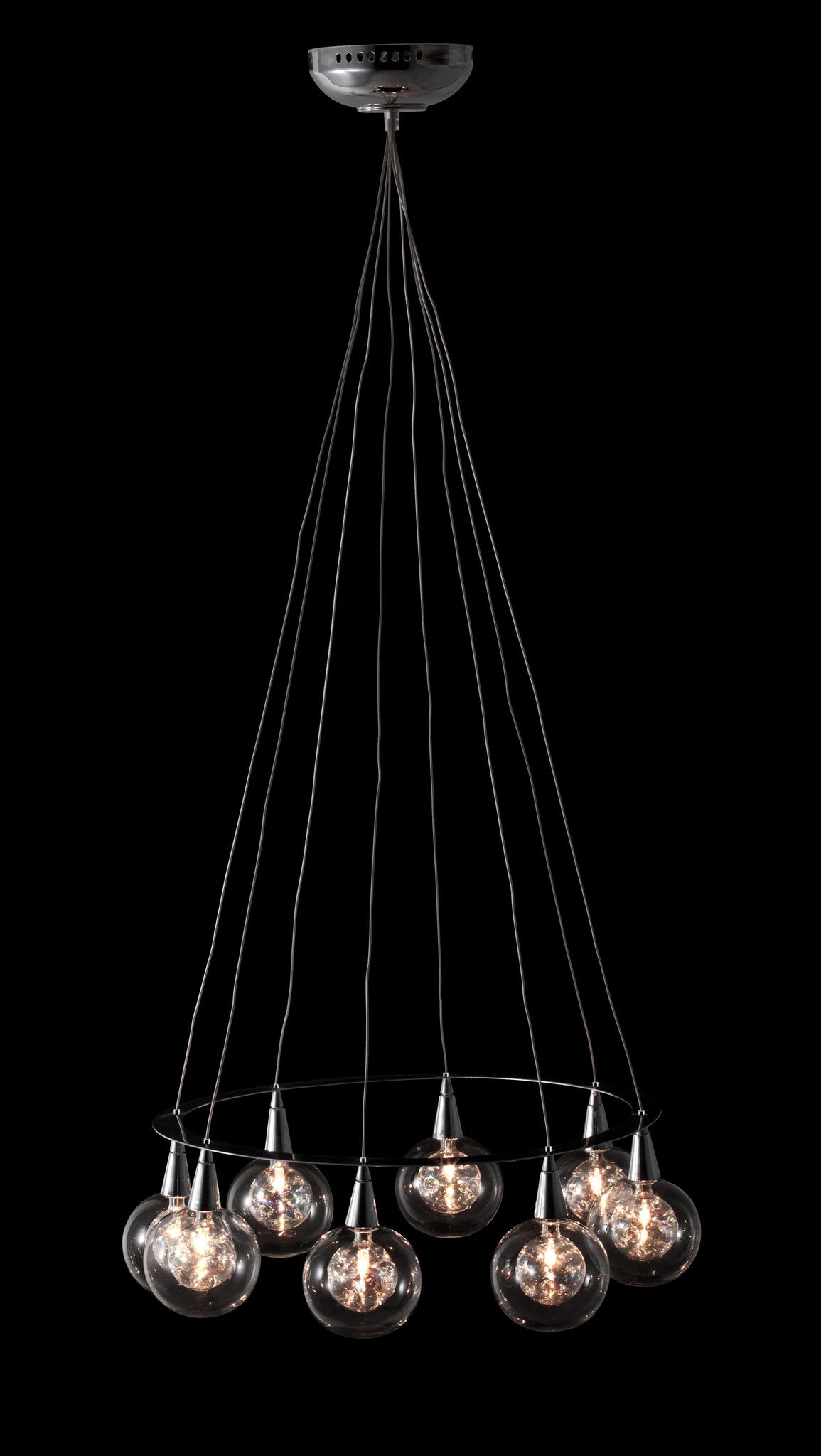 Halo Ceiling Lamp Chrome