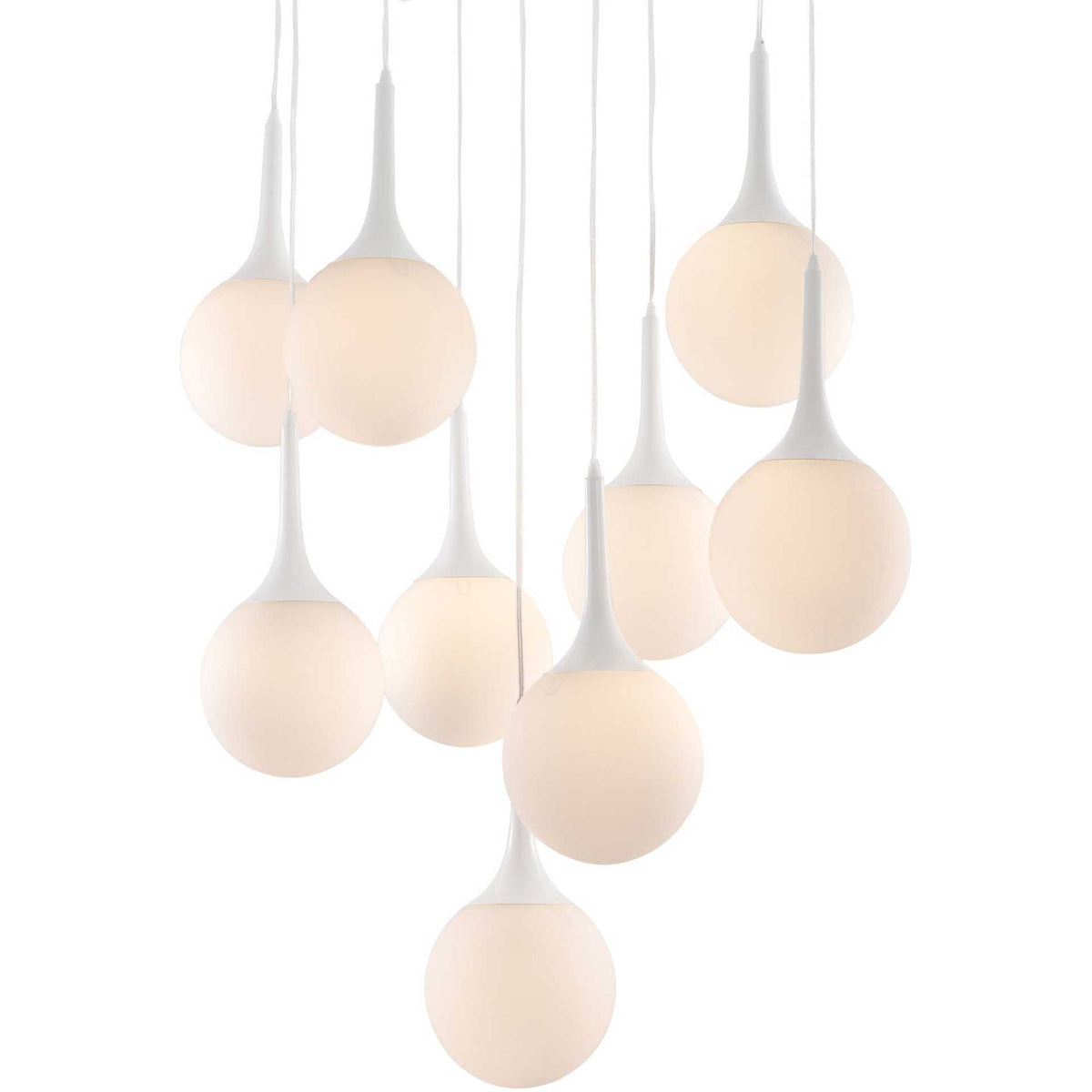 Droplets Ceiling Lamp White