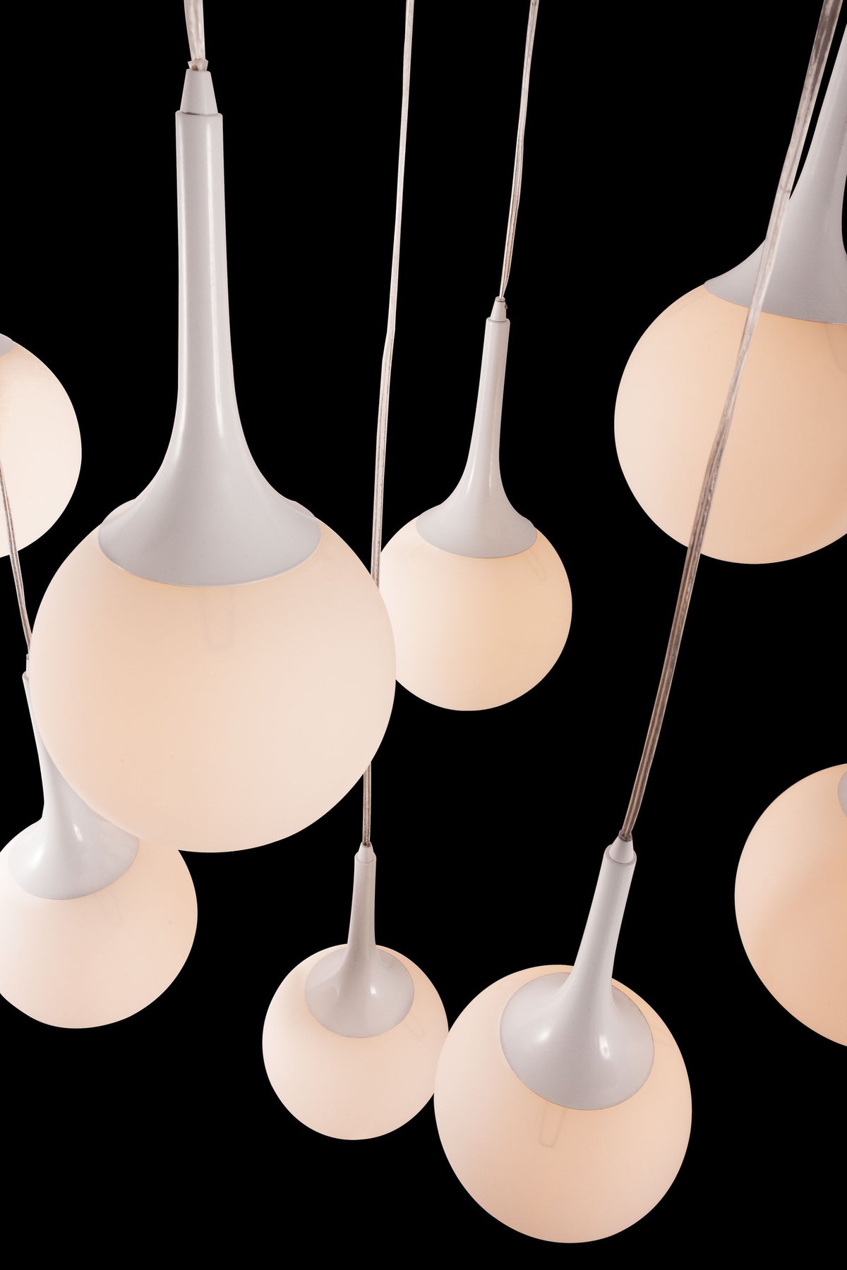 Droplets Ceiling Lamp White