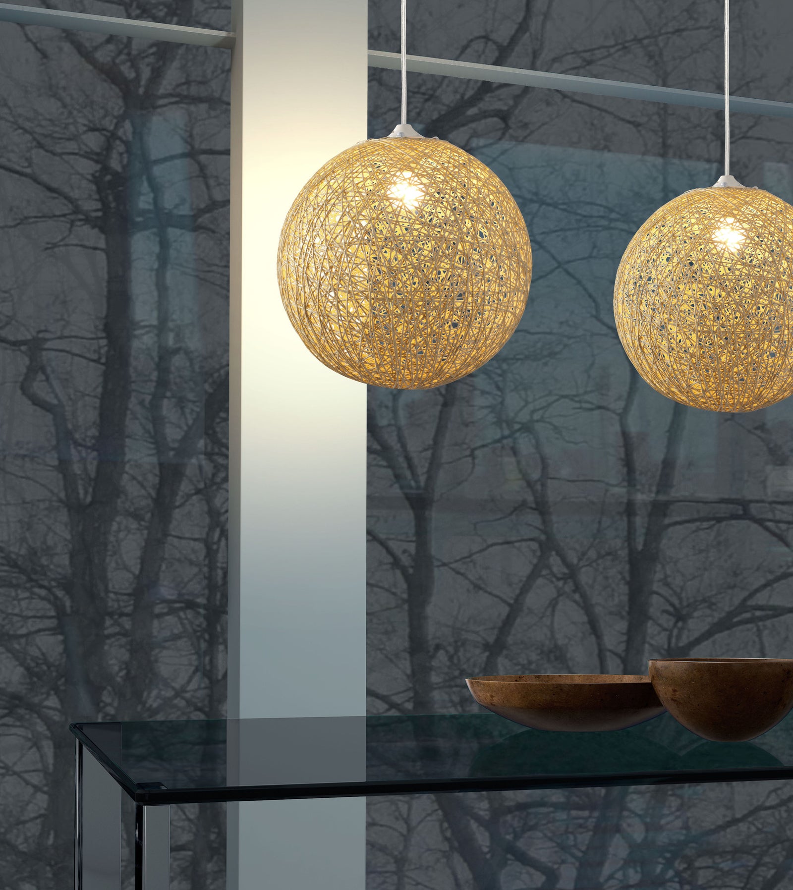 Cankova Ceiling Lamp Beige