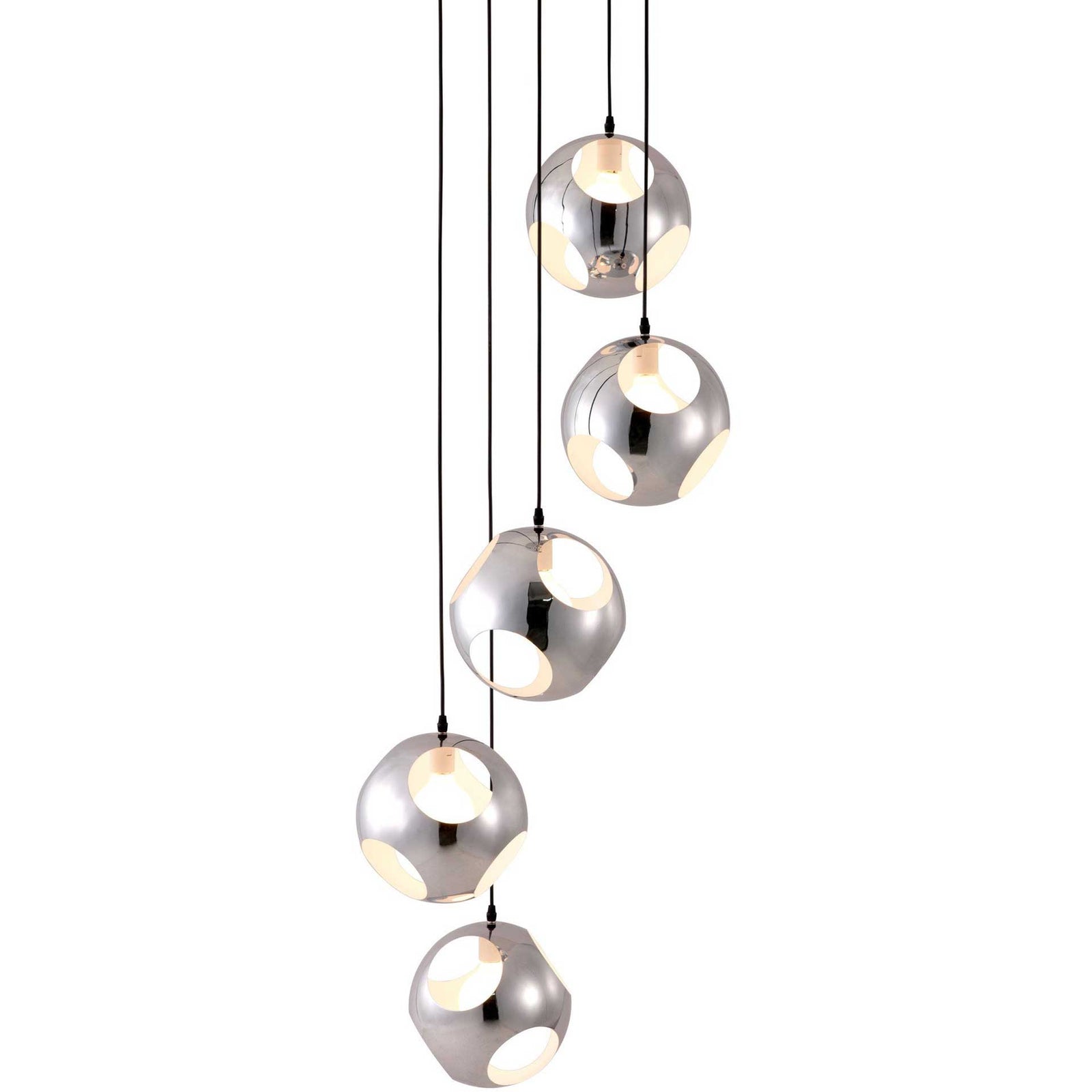 Makole Ceiling Lamp Chrome