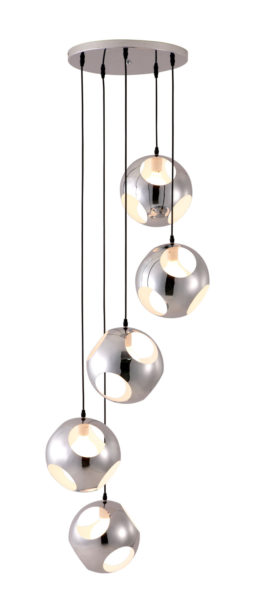Makole Ceiling Lamp Chrome