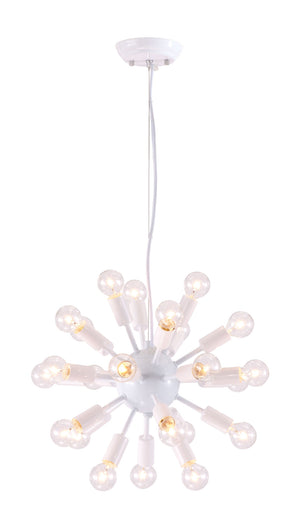 Peel Ceiling Lamp White
