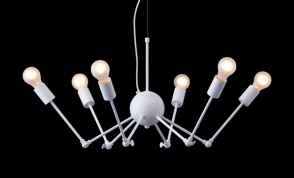 Scherpenzeel Ceiling Lamp White