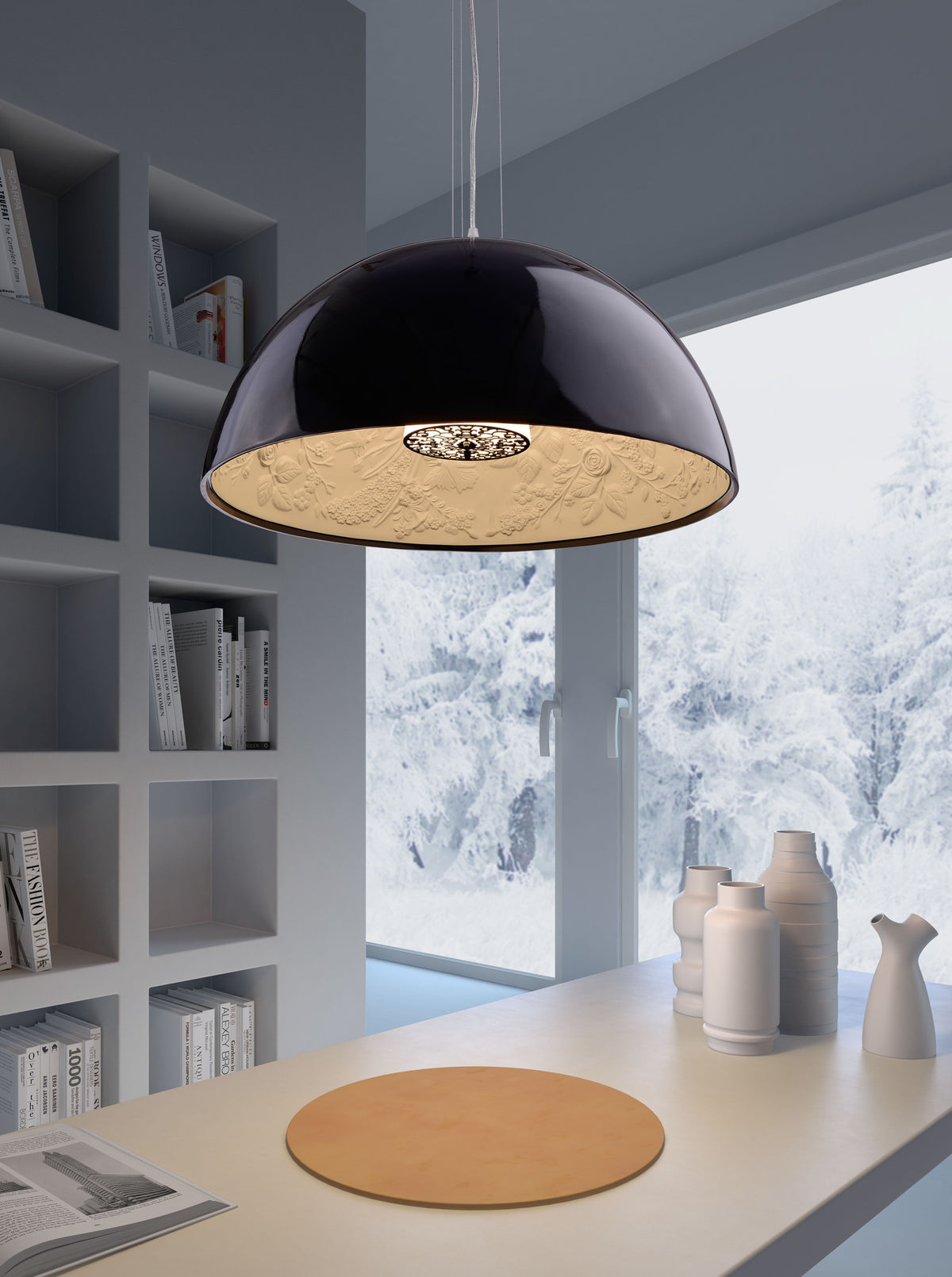 Atmos Ceiling Lamp Black