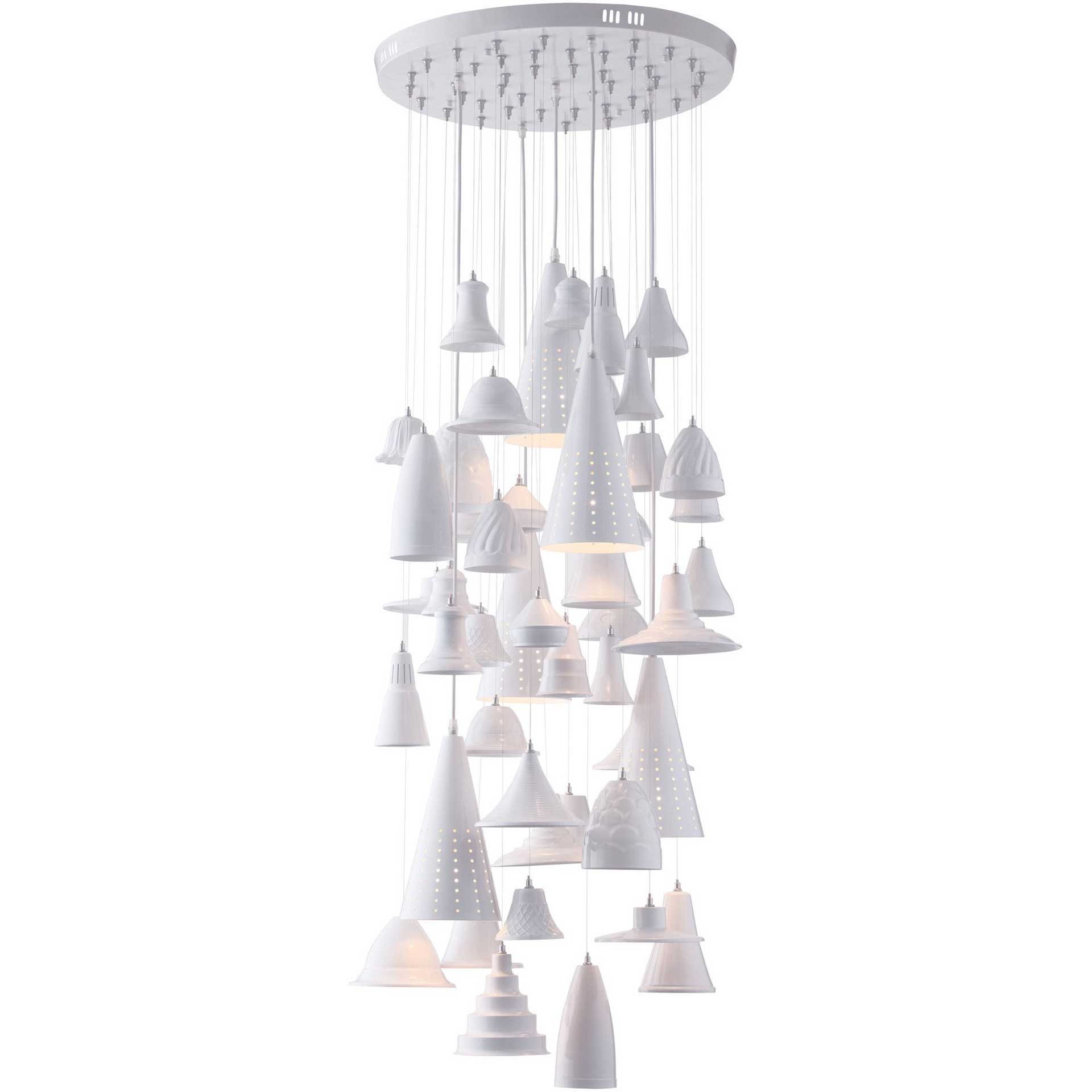 Chimes Ceiling Lamp White