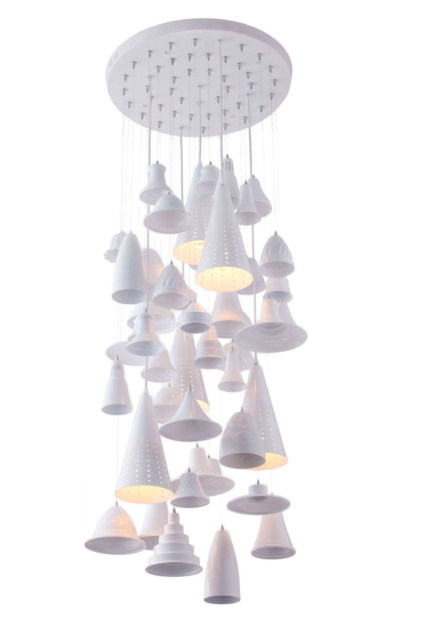 Chimes Ceiling Lamp White