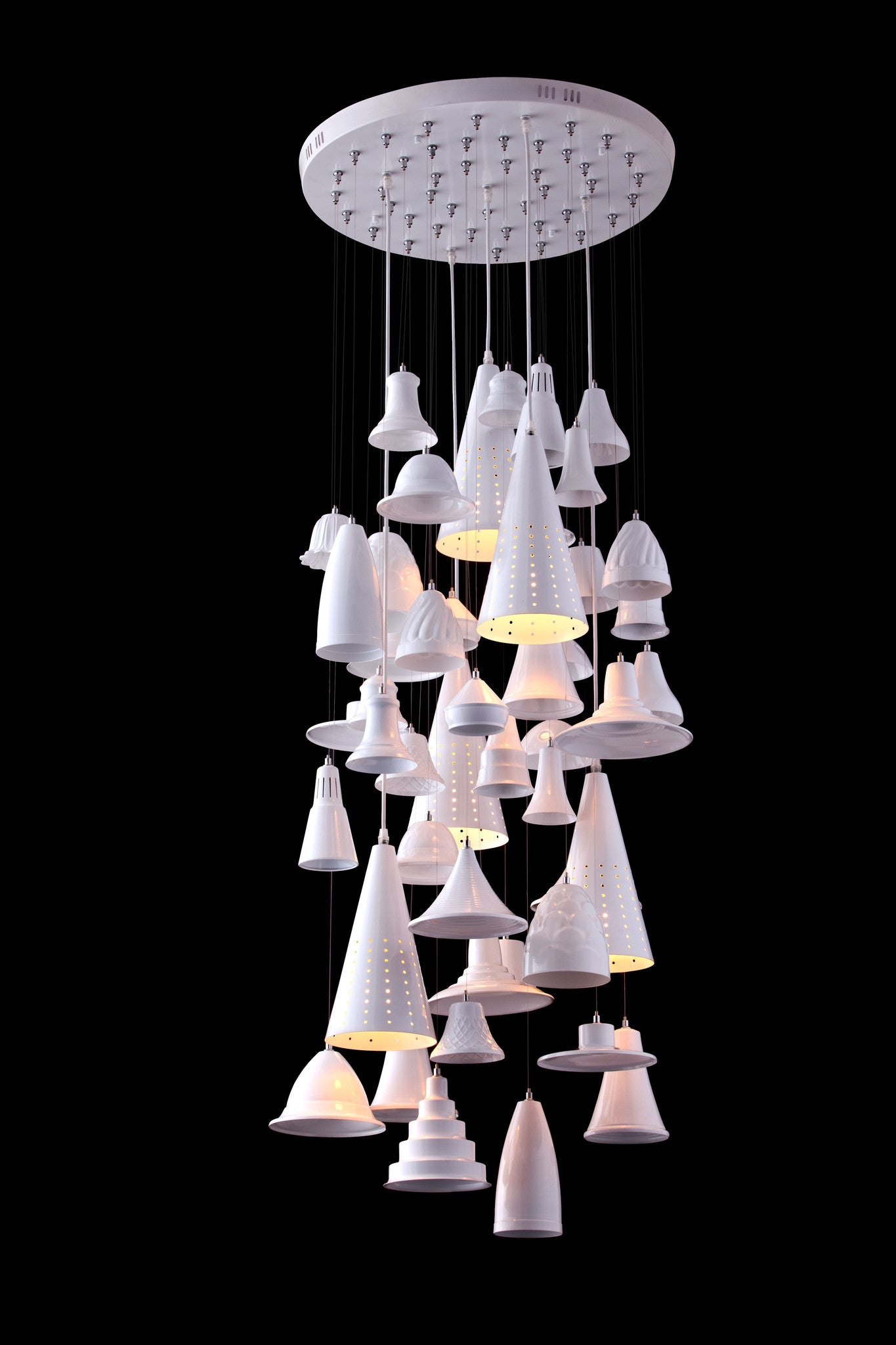 Chimes Ceiling Lamp White