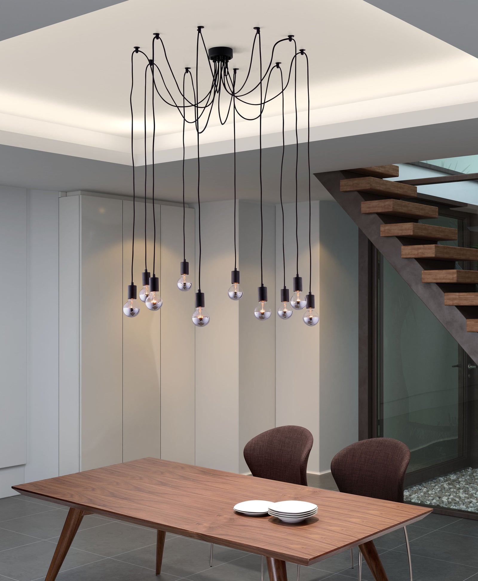 Friesland Ceiling Lamp Black