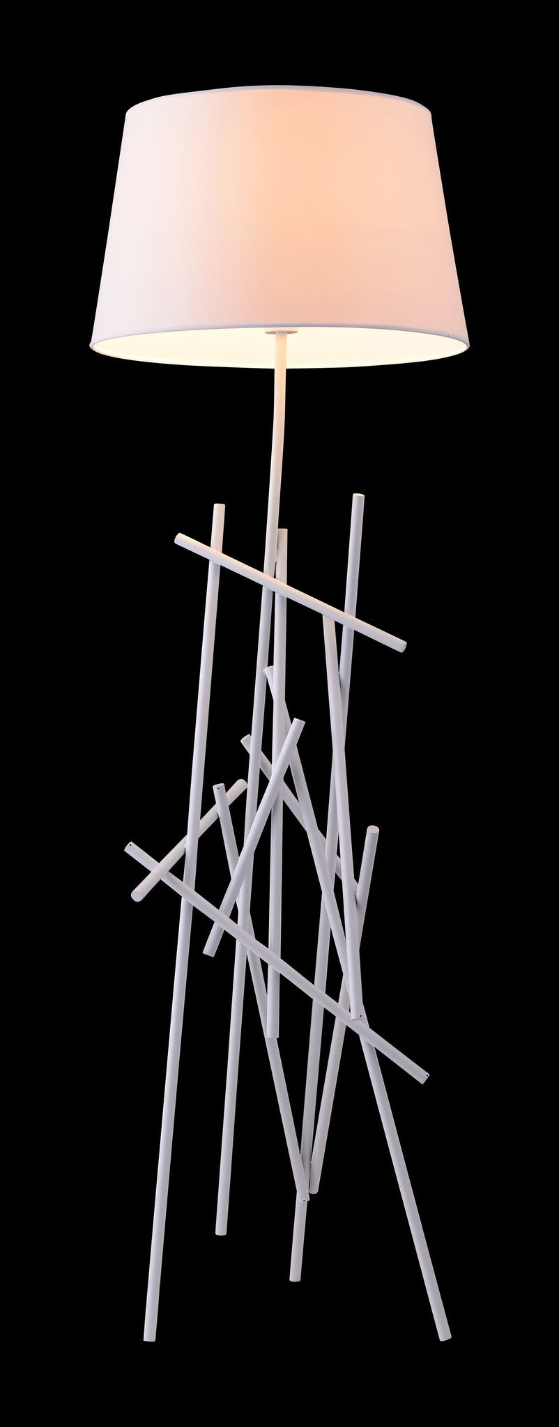 Delta Floor Lamp White