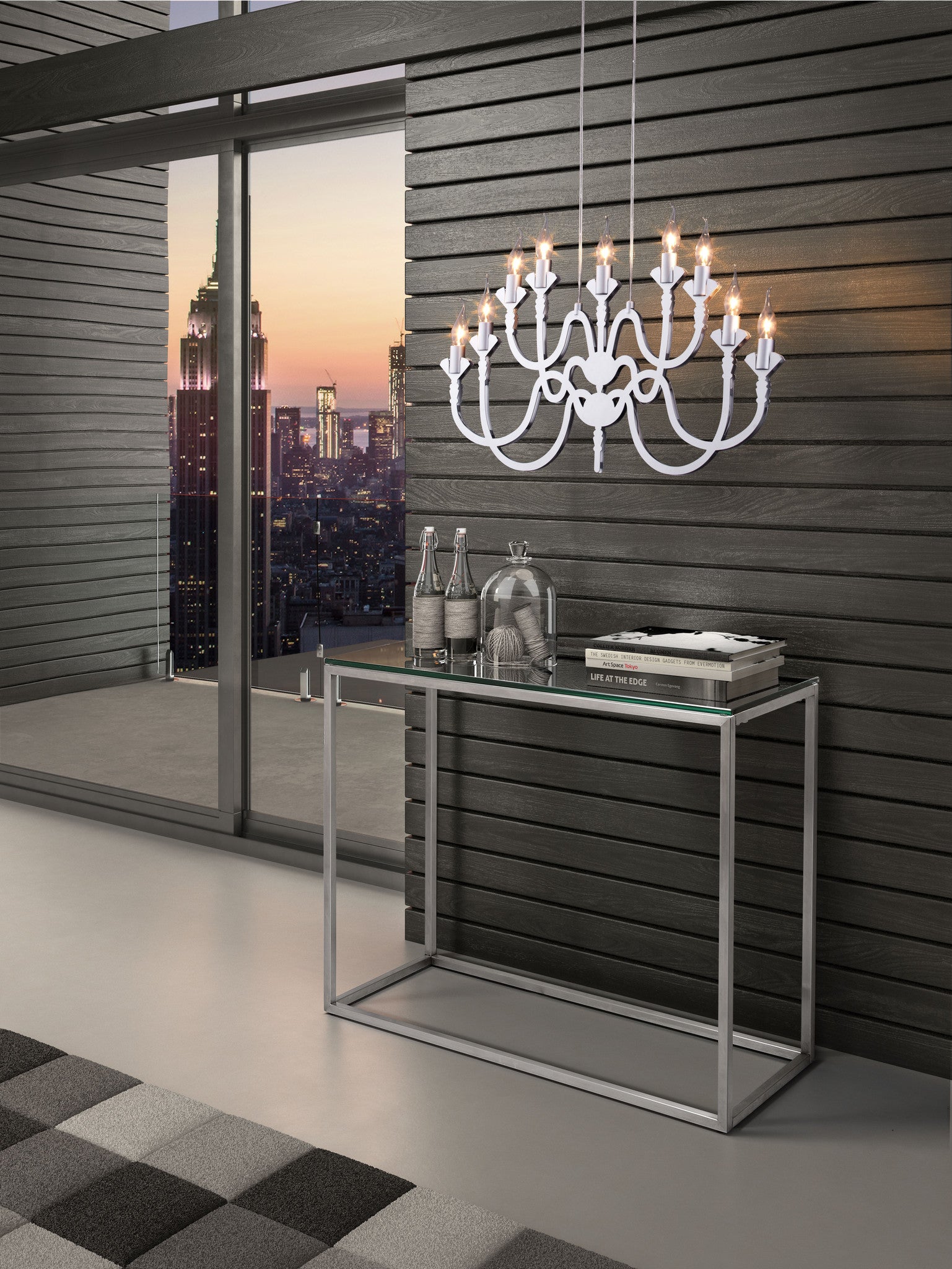 Superior Ceiling Lamp Silver