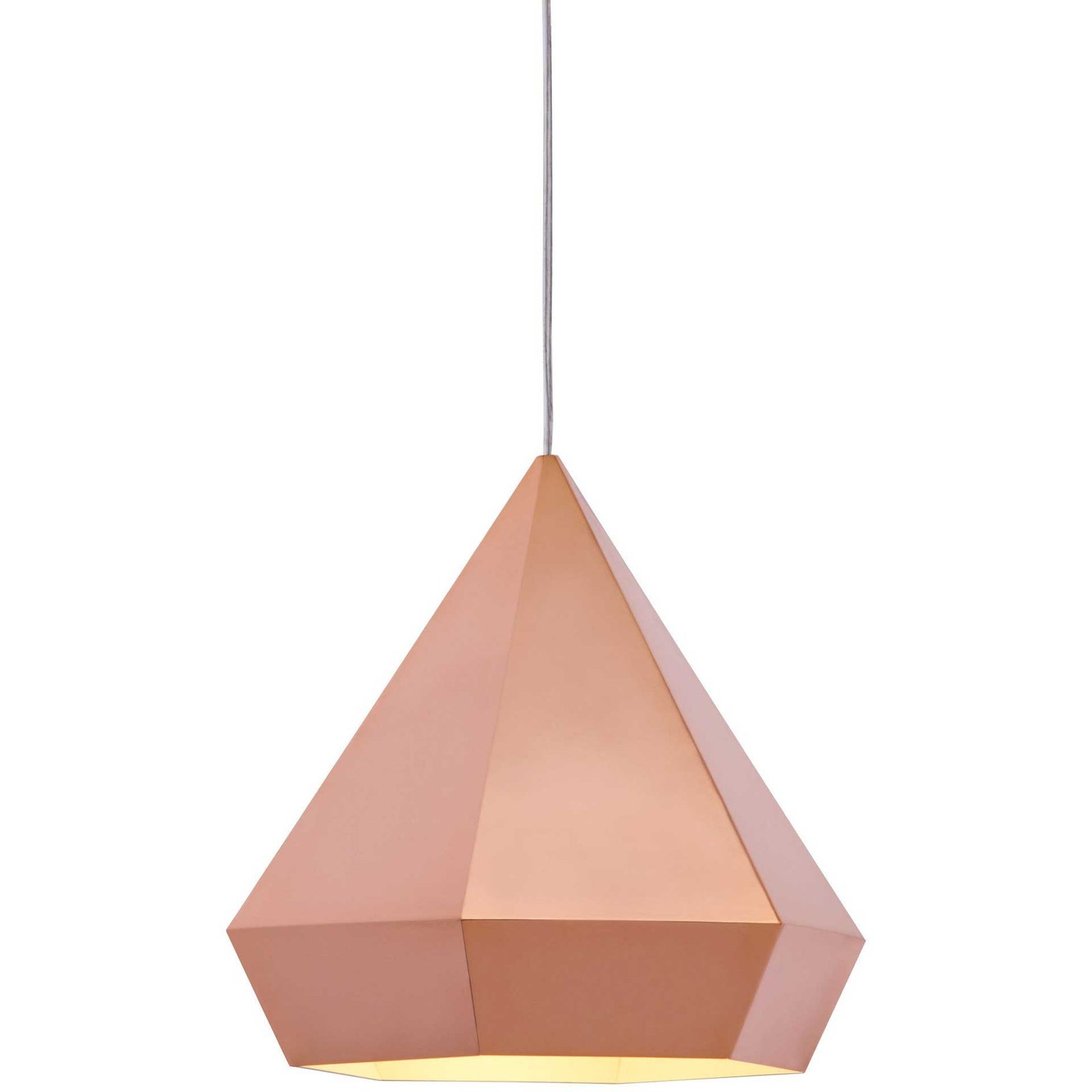 Prism Ceiling Lamp Rose Gold