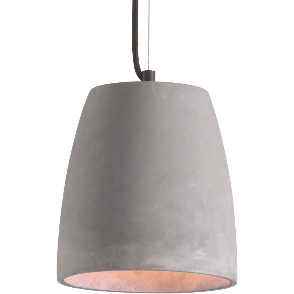 Fathom Ceiling Lamp Concrete Gray