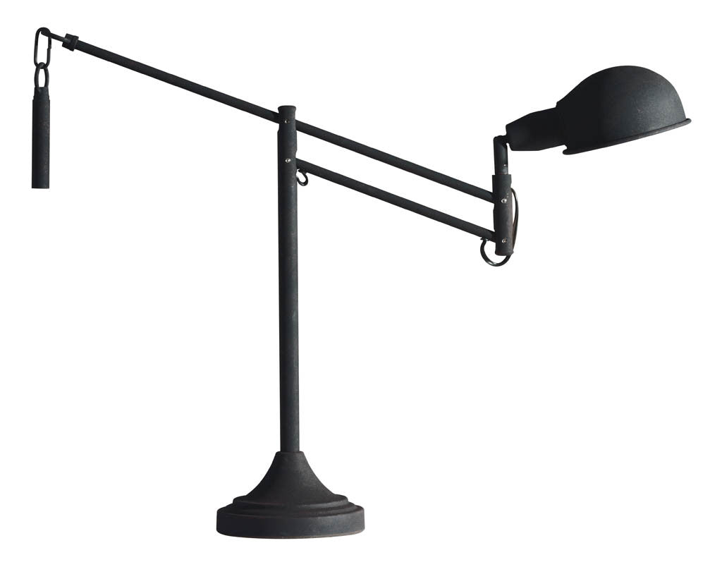 Sarafina Table Lamp Black Sand Granite