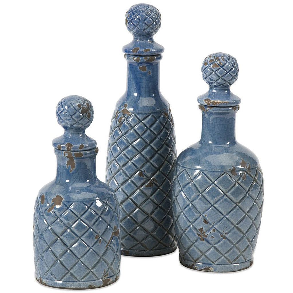 Abbeville Bottles (Set of 3)