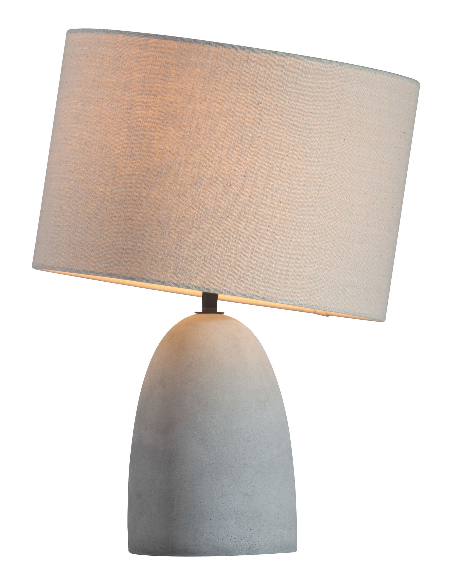 Viktor Table Lamp Beige/Concrete Gray