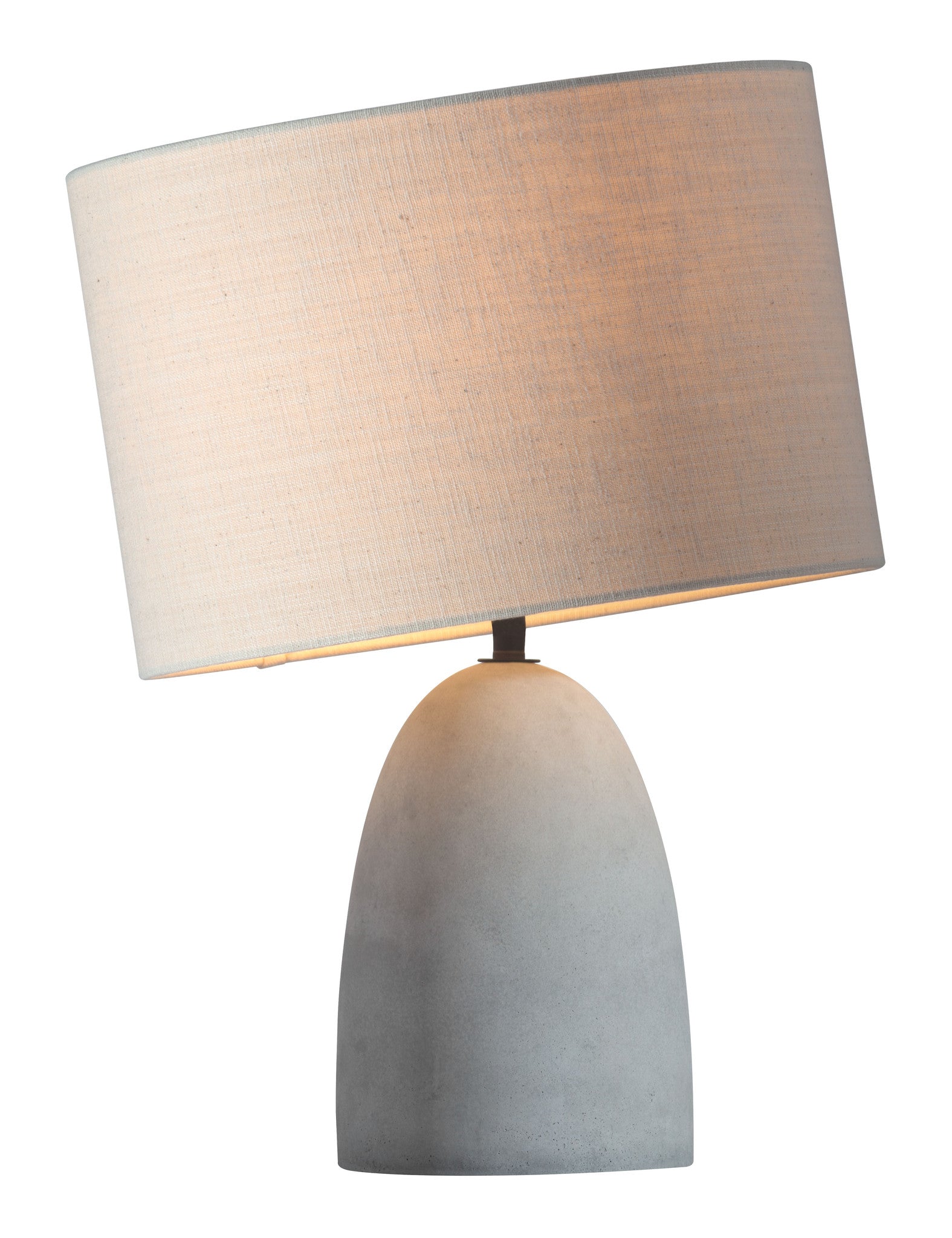 Viktor Table Lamp Beige/Concrete Gray