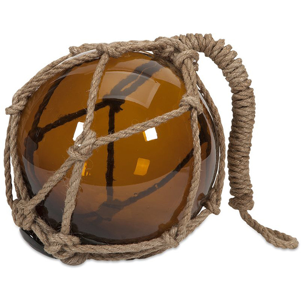 Amber Buoyant Glass Float