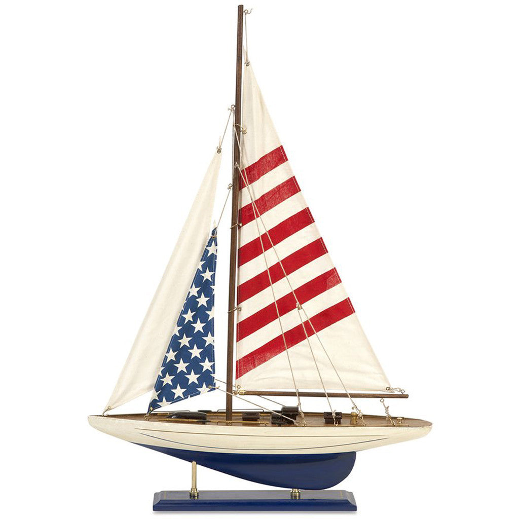 Cumberland American Flag Sailboat