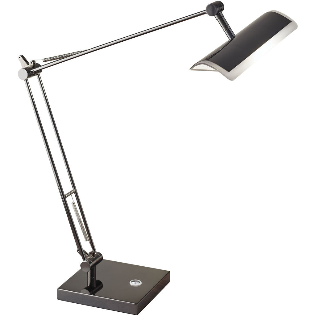 Clements Desk Lamp Black Nickel